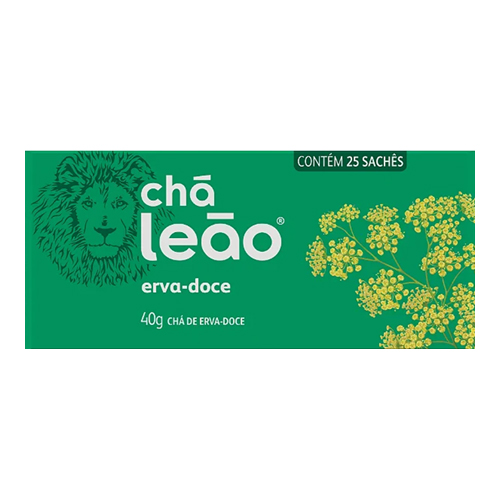 Chá Leão Ervas Dp25 Cx30 Erva-Doce 40 g - 39087