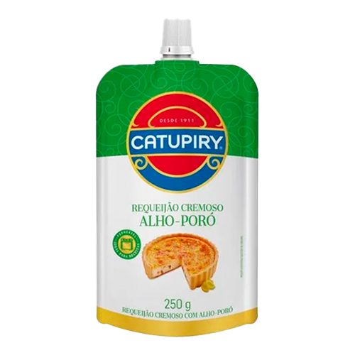 Requeijão Pouch Catupiry Alho Poró 250 g - 39122