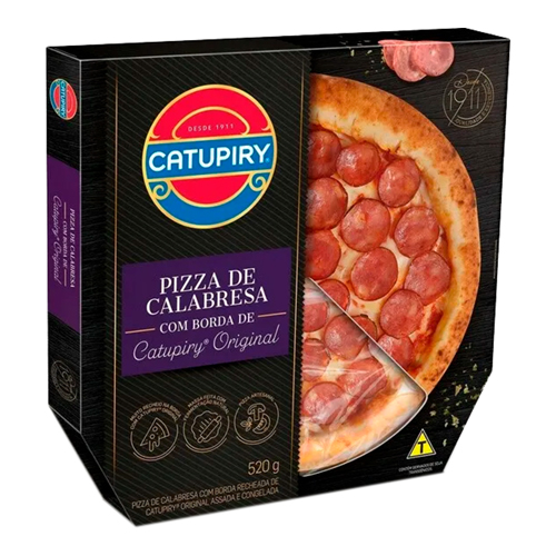 Pizza com Borda Congelada Catupiry 520G - 40278