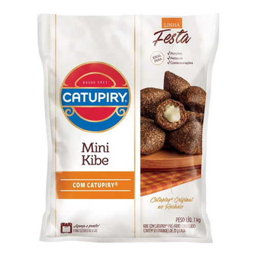 Mini Kibe Catupiry Saco 1 kg - 39131