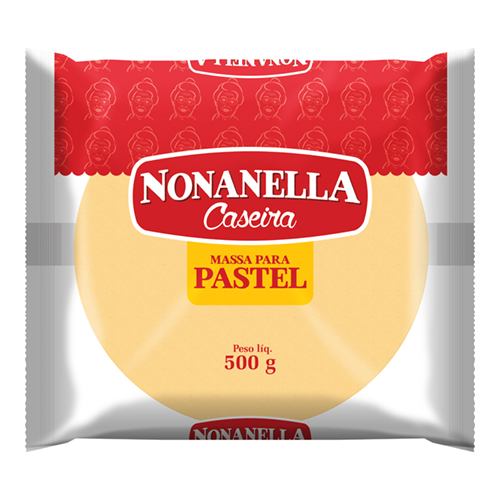 Massa Fresca para Pastel Nonanella DL Médio 97 500 g - 39137