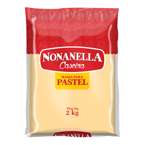 Massa Fresca de Pastel Quadrada Nonanella 2 kg - 39140