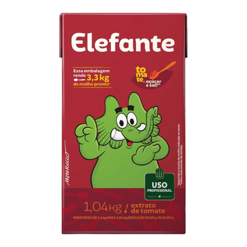 Extrato de Tomate Elefante Tp 1,04 kg - 39162