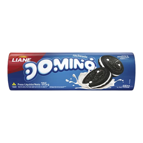 Biscoito Recheado Dominó Liane 115 g - 39215