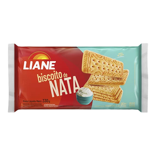 Biscoito Laminado Doce Liane Nata 330 g - 39216