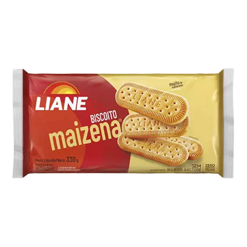 Biscoito Laminado Doce Liane Maizena 330G - 39909