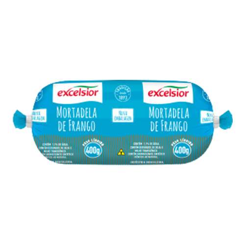 Mortadela Tubo Frango Excelsior S/Gordura 400 g - 39223