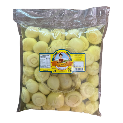 Champignon Camila Bag Pl Inteiro 3 kg - Pd 1,7 kg - 39241