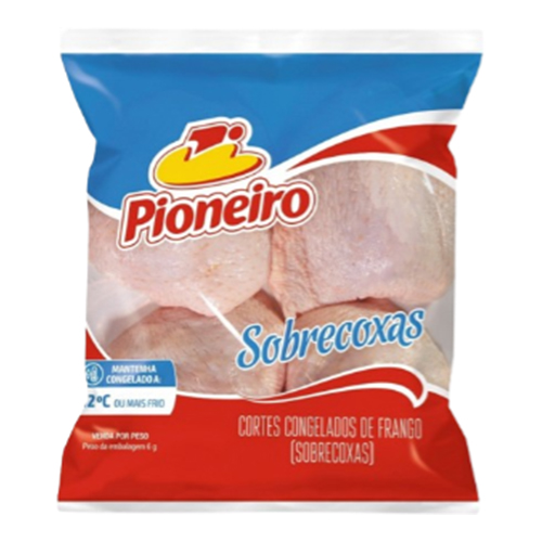 Frango Sobrecoxa Pioneiro Congelado Aprox. 1 kg - 39347