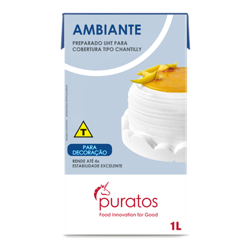 Chantilly Ambiente Puratos Tradicional 1 Lt - 39397