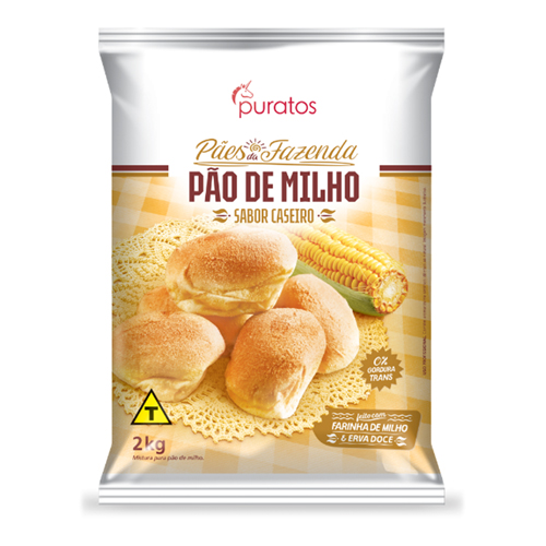 Tegral Pão de Milho Puratos 2Kg - 40376