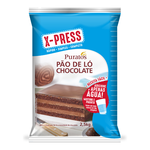 Pão de Ló X-Press Puratos Chocolate 2,5 kg - 39463