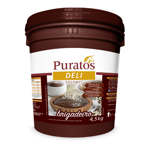 Recheio Gourmet Puratos Bd Delícias de Brigadeiro 4 kg - 39467