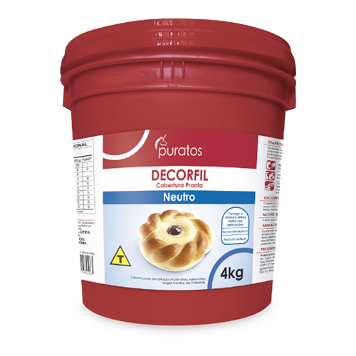 Cobertura Decorfil Puratos Bd Neutro 4 kg - 39501