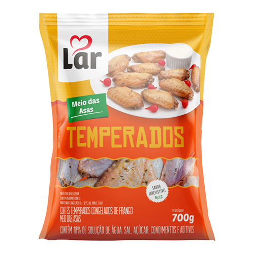 Frango Tulipa Congelada Lar Temperado 700 g - 39912