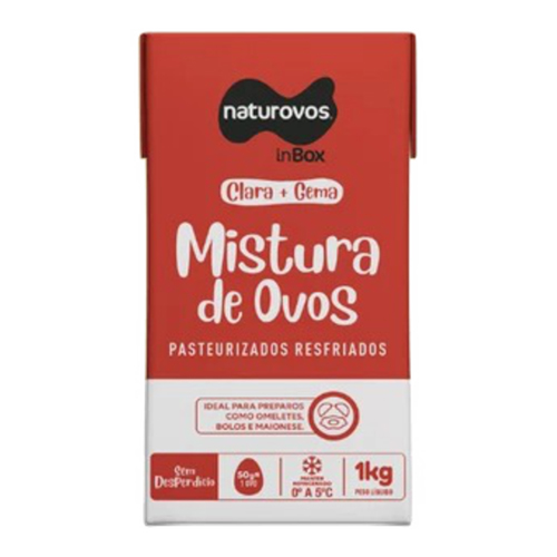 Mistura de Ovos Past Naturovos Inbox 1 kg - 39520