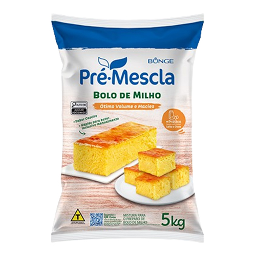 Pré Mistura Bolo Pré Mescla Saco Milho 5 kg - 39528