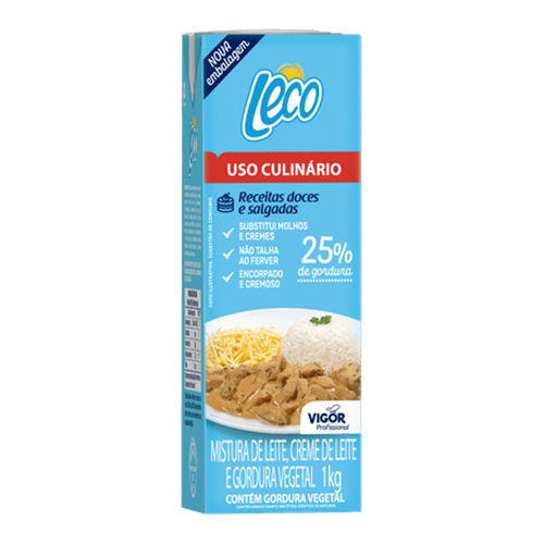 Creme Culinário Leco Vigor 1 kg - 39532