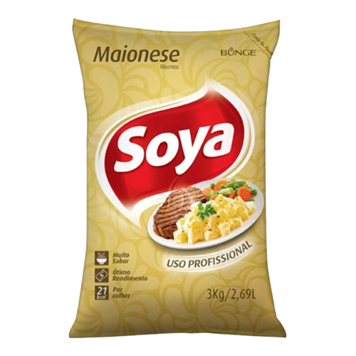 Maionese Soya Bag 3 kg - 39559