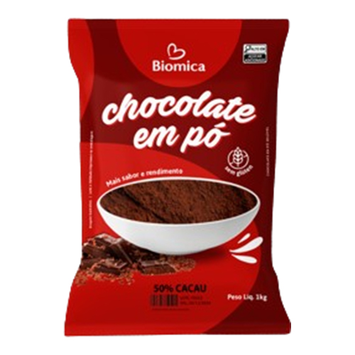 Chocolate em Pó Cacau 50% Biomica 1 kg - 39584