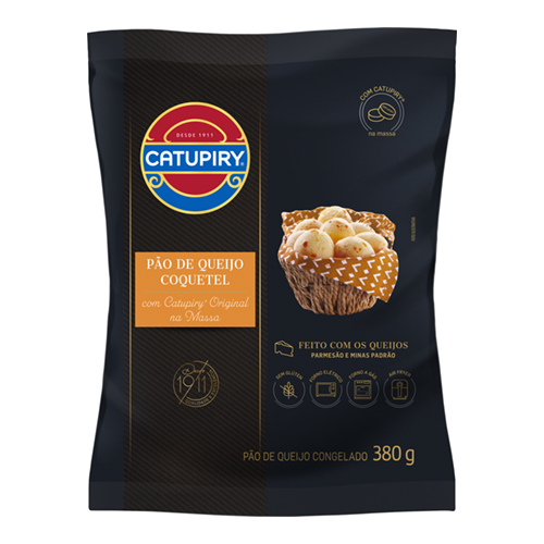 Pão de Queijo Catupiry Saco Coquetel 380 g - 39683