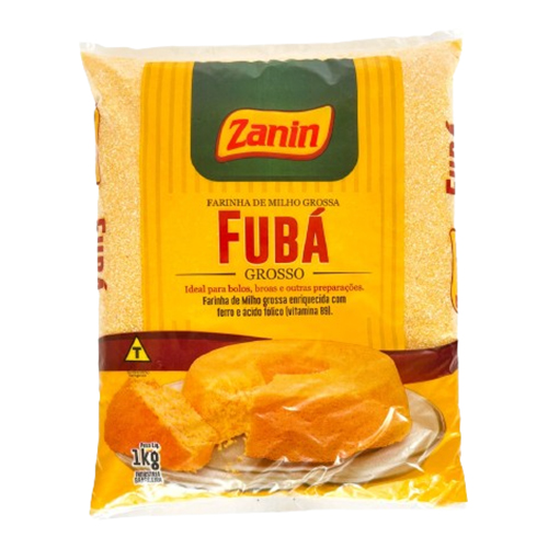 Farinha de Milho Zanin Grossa 1 kg - 39754