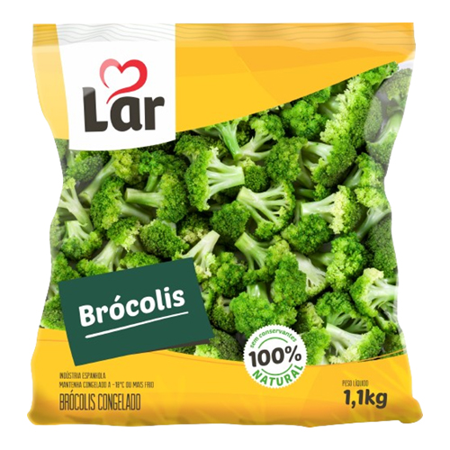 Brócolis Congelado Lar 1,1Kg - 40425